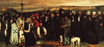 Gustave Courbet A Burial at Ornans oil painting picture